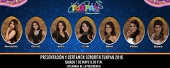 Candidatas a reina tuxpan 2016