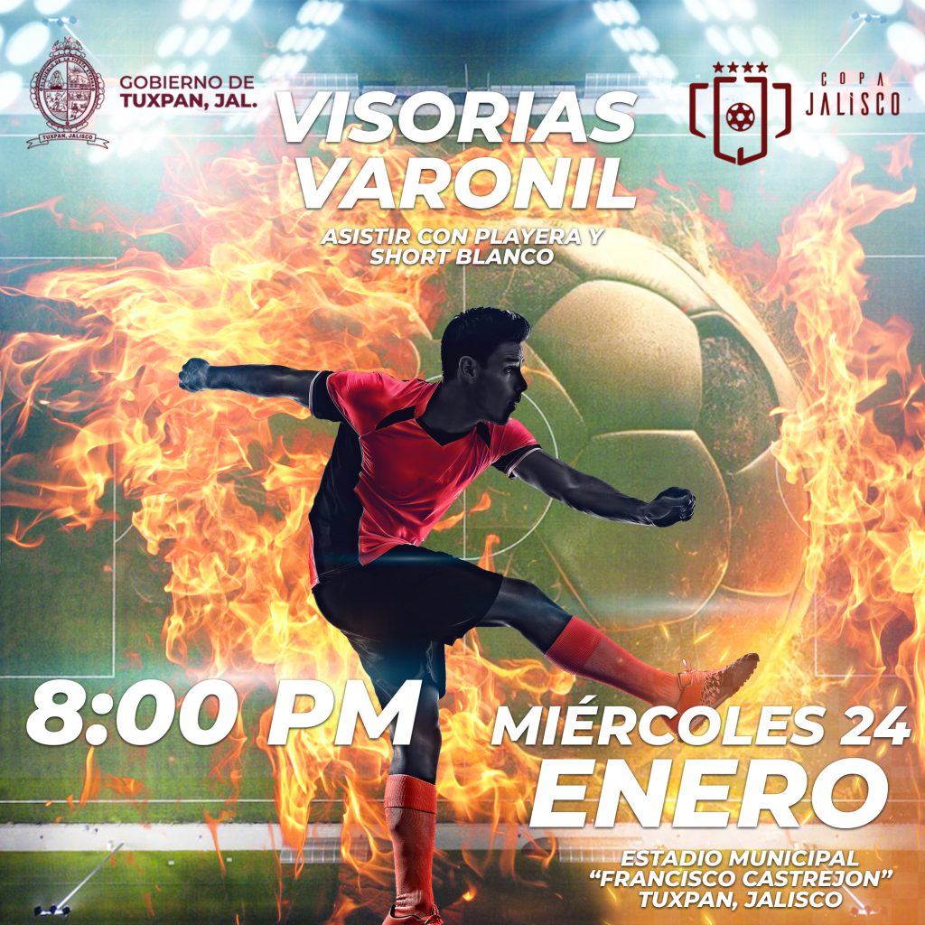 Visorias Varonil Selección Tuxpan para la Copa Jalisco 2024